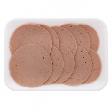 Bibi Chicken Mortadella Plain Slices 200gm 