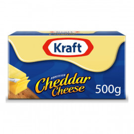 Kraft Processed Cheddar Cheese 500gm