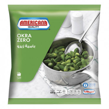 Americana Okra Zero 400gm 