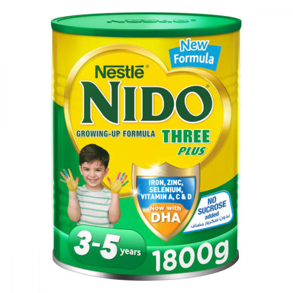 Nestle Nido Growing Up Formula Three Plus (3 to 5 years) 1.8Kg  Nestle Nido Growing Up Formula Three Plus (3 to 5 years) 1.8Kg